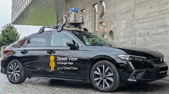 How-it-works Street View car