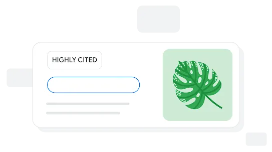 Illustration of an article labeled ‘Highly cited'